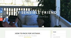 Desktop Screenshot of mysensiblefriend.com
